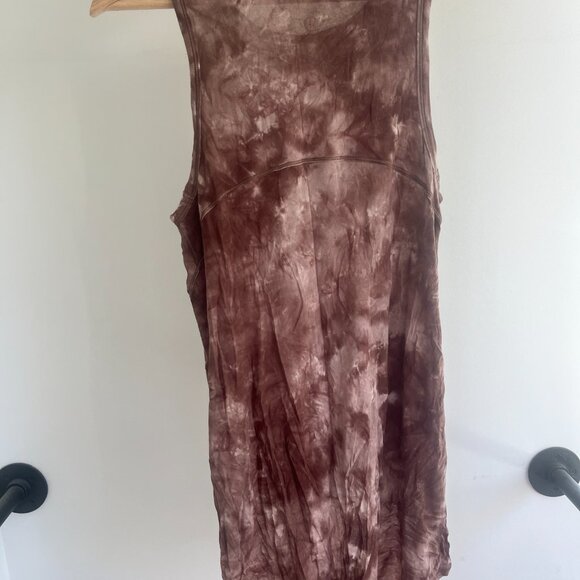Brown Tie-Dye Lululemon Tank Top - Picture 2 of 2